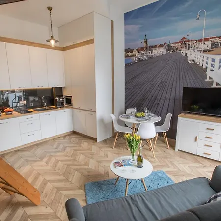 Chopina 5 M5 - Centrum Sopotu 3 Min Do Monciaka *